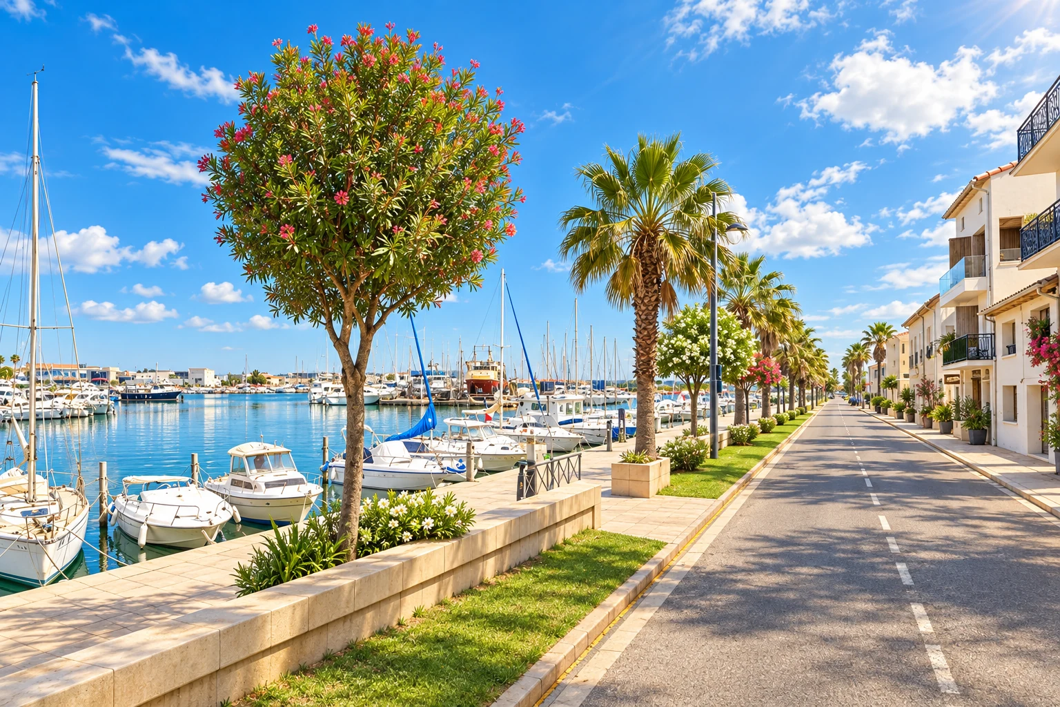 Port du Grau-du-Roi sous le soleil