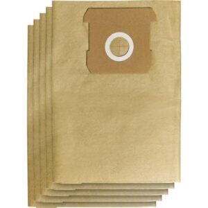 Einhell Sac collecteur de poussière 10 litres pour aspirateur eaux et poussières (lot de 5 sacs compatibles avec l’aspirateur eaux et poussières TE-VC 18/10 Li Einhell)