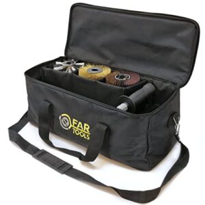 Fartools MyREXBAG - Sac de transport et de rangement conçu pour accueillir le rénovateur REX120 assemblé + 6 brosses + 3 brosses de précision + accessoires