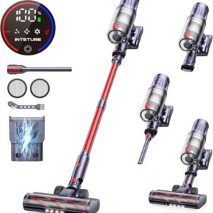 INTETURE-Aspirateur-Balai-sans-Fil550W45KPA60Mins-Aspirateur-sans-Fil-Puissant-Ecran-IntelligentAspirateur-Balai-Chargement-Mural-et-Brosse-Anti-emmelement-pour-TapisSols-DursPoils-danimaux-0 INTETURE Aspirateur Balai sans Fil,550W/45KPA/60Mins Aspirateur sans Fil Puissant Écran Intelligent,Aspirateur Balai Chargement Mural et Brosse Anti-emmêlement pour Tapis,Sols Durs,Poils d'animaux