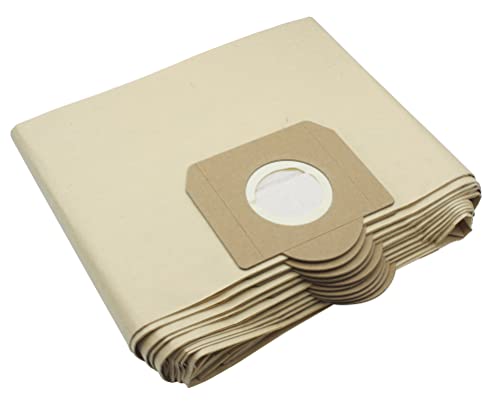 KENSHIRE Lot de 6 sacs filtrants en papier compatibles avec les sacs Karcher WD3 WD3P Aspirateur humide et sec Part A 2204, A 2234 PT, A 2534 PT SE 4001, SE 4002 aspirateur, 6.959-130 – Image 4