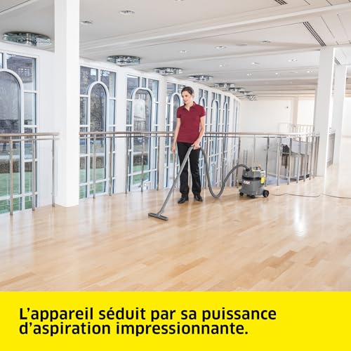 Kärcher Aspirateur Eau et poussières NT 22/1 AP L, Puissance : Max. 1300 W, Filtre Cartridge PES, réservoir : 22 l, Tuyau : 1,9 m, coude, suceur pour sols humides/secs (300 mm), buse de Fentes – Image 4
