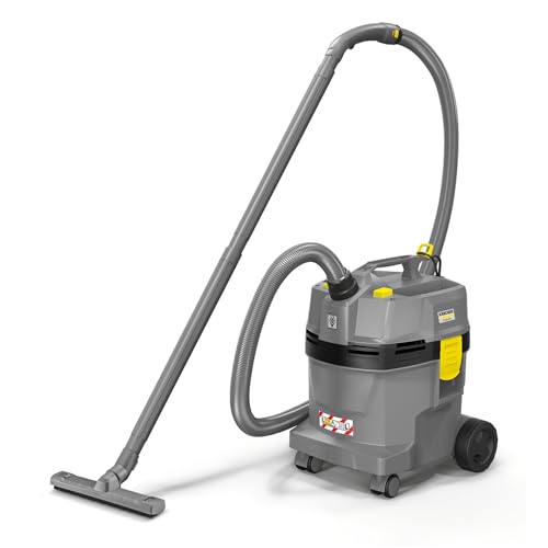 Kärcher Aspirateur Eau et poussières NT 22/1 AP L, Puissance : Max. 1300 W, Filtre Cartridge PES, réservoir : 22 l, Tuyau : 1,9 m, coude, suceur pour sols humides/secs (300 mm), buse de Fentes