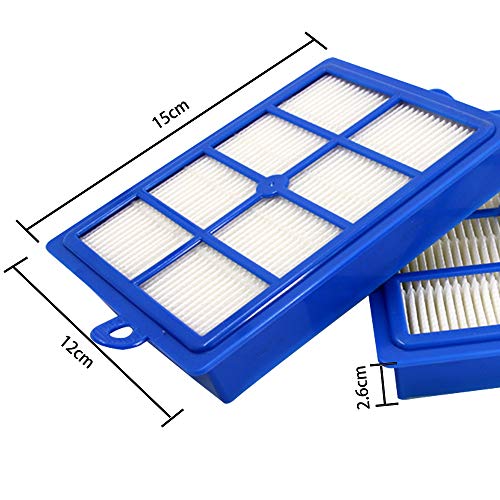 Lot de 2 Filtre Hepa Remplacement pour Aspirateur Electrolux PHILIPS – Image 3