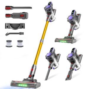 MONSGA-Cordless-Vacuum-Cleaner-45KPa-550W-50Mins-Stick-Vacuum-for-Home-Anti-Tangled-Vacuum-Cleaner-with-Detachable-Battery-LED-Display-Lightweight-Handheld-Vacuum-for-Pet-Hair-Carpet-Floor-MV3-0 MONSGA Cordless Vacuum Cleaner 45KPa 550W 50Mins Stick Vacuum for Home Anti Tangled Vacuum Cleaner with Detachable Battery LED Display Lightweight Handheld Vacuum for Pet Hair Carpet Floor MV3