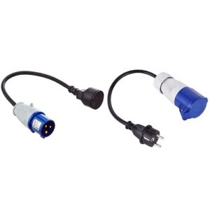 Perel-ECEEC3M-Cable-adaptateur-avec-prise-male-vers-fiche-CEE-0 Perel ECEEC3M Câble adaptateur avec prise mâle vers fiche CEE