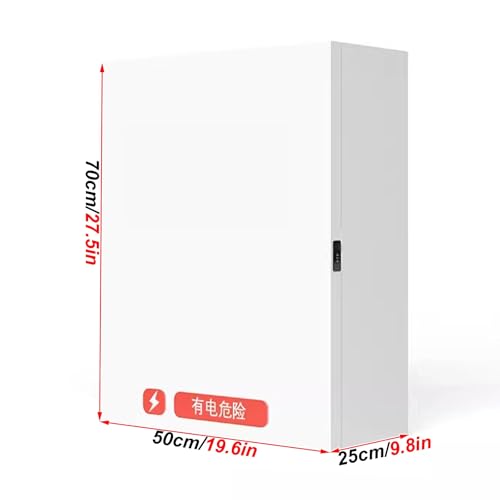 Boîtier de Protection Mural pour Chargeur de véhicule électrique, verrouillable et résistant aux intempéries, Bonne Dissipation de la Chaleur, Compatible avec la Plupart des bornes de Recharge (t – Image 3
