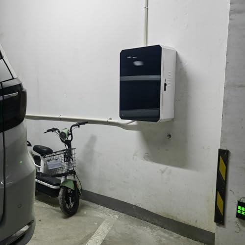 Boîtier de borne de Recharge verrouillable pour Voiture, boîtier de Charge pour véhicule électrique intérieur/extérieur, étanche, Compatible avec la Plupart des équipements d'alimentation de – Image 3