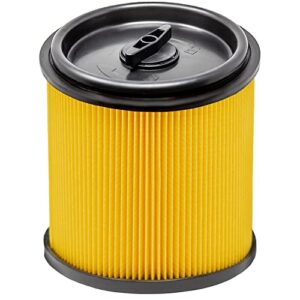 Cartouche filtrante de rechange avec couvercle à baïonnette pour aspirateur sec et humide Parkside PNTS 23E, 1250, 1300, 1400, 1500 A1, B1, B2, B3, C1, C3, C4, D1, D3, E2, E4, F2, F5