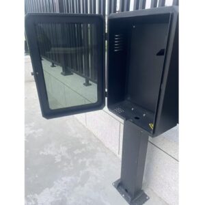 EXCLURA-Poteau-de-Borne-de-Recharge-Socle-de-Chargeur-pour-Vehicules-Electriques-et-Boitier-de-Verrouillage-Boitier-de-Protection-pour-Borne-de-Recharge-pour-Vehicules-Electriques-0 EXCLURA Poteau de Borne de Recharge Socle de Chargeur pour Véhicules Électriques et Boîtier de Verrouillage, Boîtier de Protection pour Borne de Recharge pour Véhicules Électriques