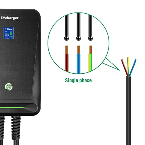 LEFANEV Chargeur Voiture Electrique 32A Type 2 EV Chargeur – Image 4