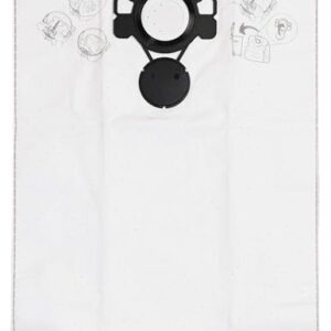 Mirka Fleece Sacs à poussière pour aspirateurs industriels Mirka 1025 L / 12 litres / 5 pièces / 8999000211 / Sacs à poussière en non-tissé