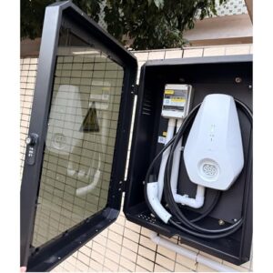 Poteau-de-Borne-de-Recharge-Boitier-de-Verrouillage-de-Securite-Exterieur-pour-Chargeur-de-Vehicule-Electrique-Boitier-de-Charge-pour-Vehicule-Electrique-sans-Socle-0 Poteau de Borne de Recharge Boîtier de Verrouillage de Sécurité Extérieur pour Chargeur de Véhicule Électrique, Boîtier de Charge pour Véhicule Électrique sans Socle