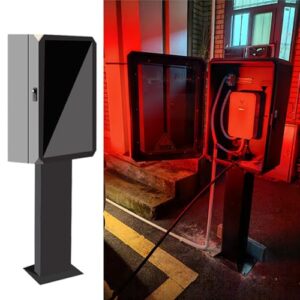 Borne de Recharge Poteau de Support pour Borne de Recharge de Véhicule Électrique, Équipement de Recharge Électrique, Borne de Recharge pour Véhicule Électrique