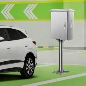 EXCLURA-Poteau-de-Borne-de-Recharge-Boitier-de-Support-de-Chargeur-pour-Vehicules-Electriques-Verrouillable-pour-GarageParking-Socle-de-Station-de-Charge-pour-Vehicules-Electriques-Toutes-Saisons-0 EXCLURA Poteau de Borne de Recharge Boîtier de Support de Chargeur pour Véhicules Électriques Verrouillable pour Garage/Parking, Socle de Station de Charge pour Véhicules Électriques Toutes Saisons