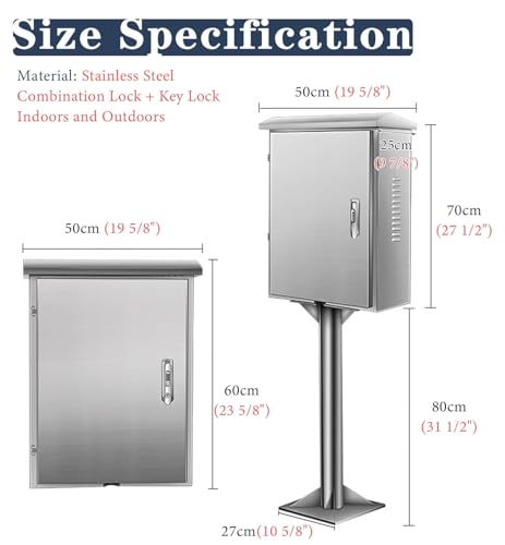 Oracra Borne de Recharge Boîtier de Recharge Étanche pour Véhicule Électrique, Boîtier de Recharge pour Véhicule Électrique, Socle de Recharge pour Véhicule Électrique (allée) – Image 3