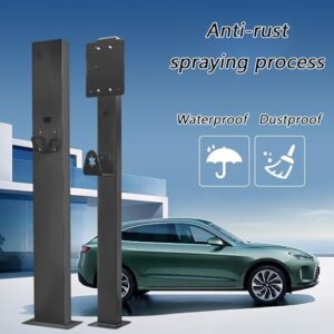Support-de-charge-pour-vehicules-electriques-dexterieur-avec-crochet-et-accessoires-de-montage–Compatibilite-universelle-pour-la-plupart-des-chargeurs-noir-moyen–Design-durable-et-resistant-0-1 Support de station de charge d'extérieur pour EV avec crochet et accessoires de montage, compatibilité universelle pour la plupart des chargeurs EV, socle noir durable, idéal pour un usage domestique