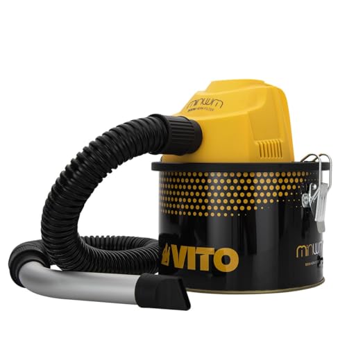 VITO - Aspirateur de Cendres 800W 4L Filtre HEPA Cendres Jusqu'à 40°C